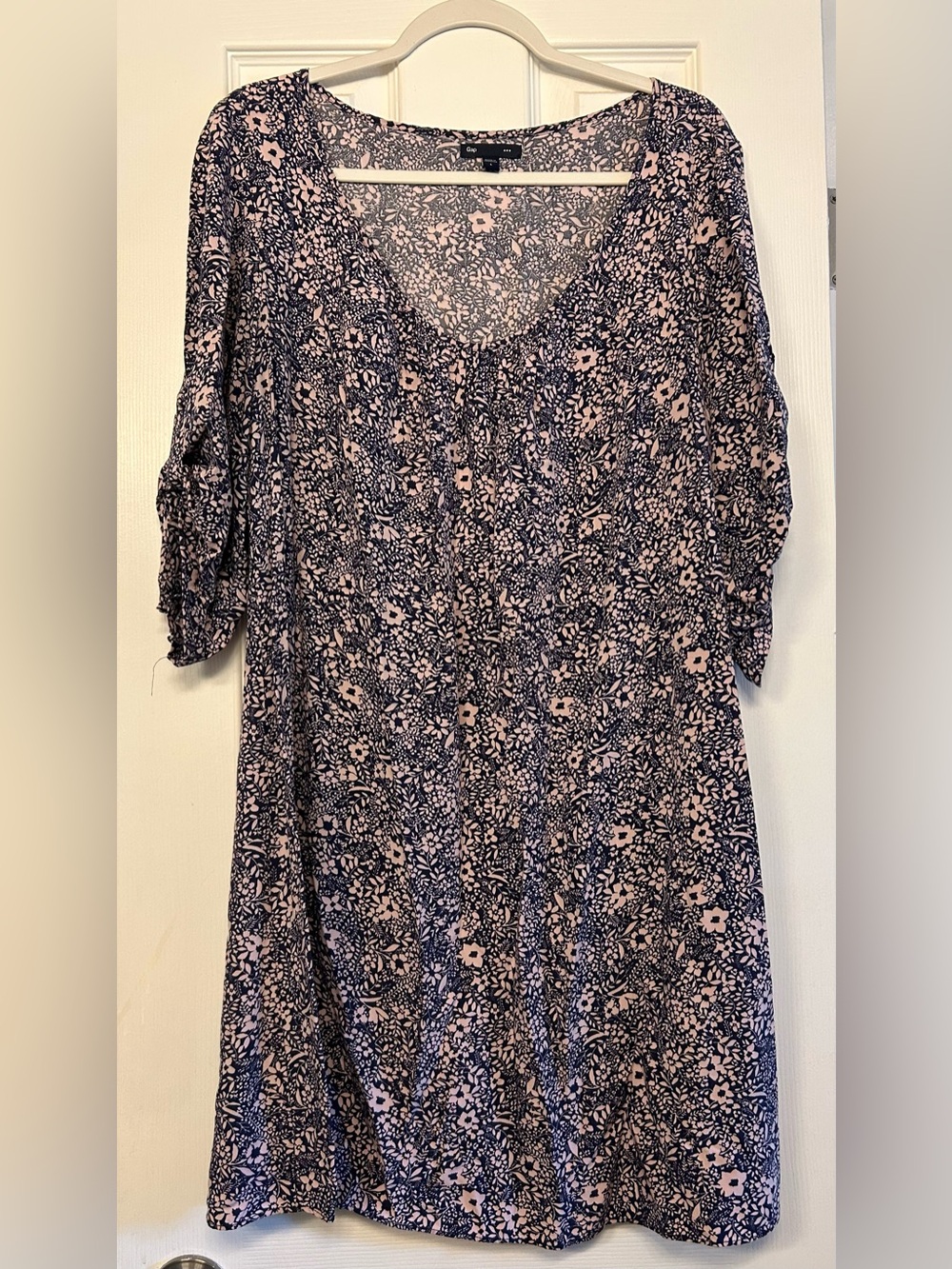 GAP Pink /Blue Floral Dress